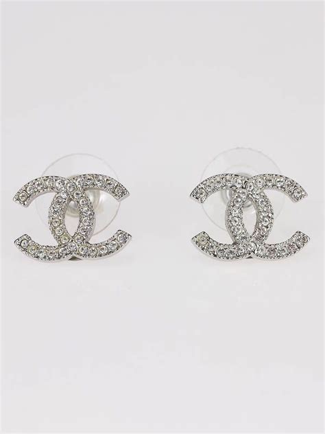 buy real chanel earrings|chanel swarovski earrings.